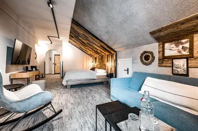 Ein Bett oder Betten in einem Zimmer der Unterkunft Hotel LÜ - Adults Only