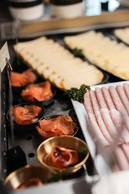 Essen im Hotel oder in der Nähe