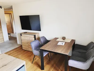 TV/Unterhaltungsangebot in der Unterkunft Apartment Tanzberger