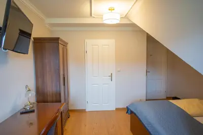Ein Bett oder Betten in einem Zimmer der Unterkunft Seewirt