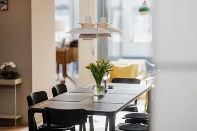 Grundriss der Unterkunft Luxus Penthouse mit Panoramablick
