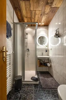 Ein Badezimmer in der Unterkunft Sportpension Bergblick