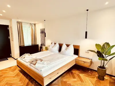 Grundriss der Unterkunft Das Alpenzeit Appartement mit Just Private Terrasse