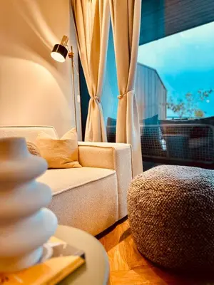 Grundriss der Unterkunft Das Alpenzeit Appartement mit Just Private Terrasse