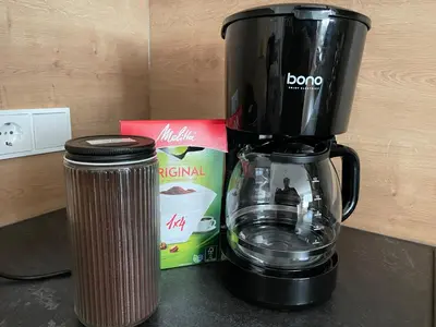 Kaffee-/Teezubehör in der Unterkunft Wohnen am Almufer - Ferienwohnung Straßmair