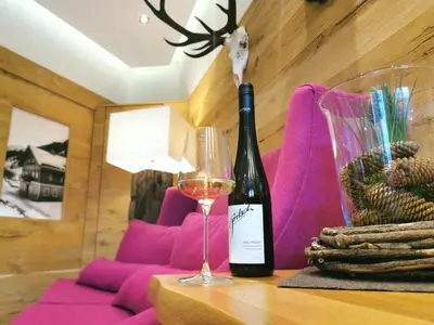 Getränke in der Unterkunft Hotel Angerwirt COSY HOLIDAY HOME