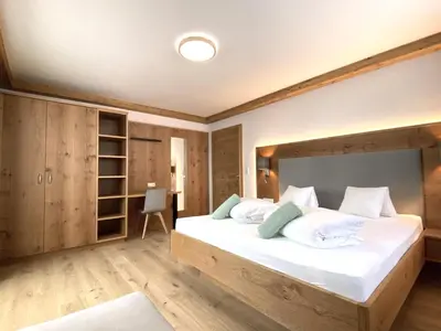 Ein Bett oder Betten in einem Zimmer der Unterkunft Reiteralm Sonnenblick
