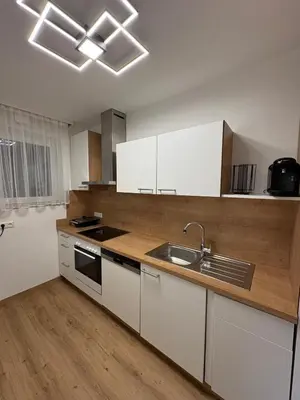 Küche/Küchenzeile in der Unterkunft Appartement Altenmarkt Dönmez