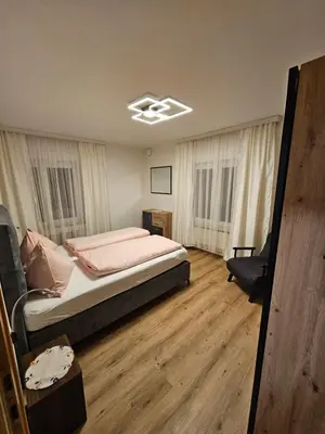 Ein Bett oder Betten in einem Zimmer der Unterkunft Appartement Altenmarkt Dönmez