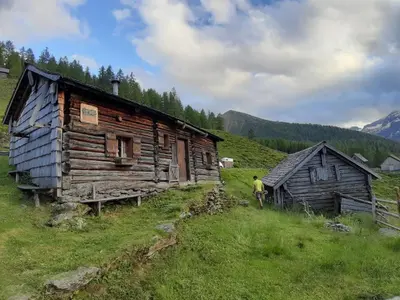 Naturlandschaft in der Nähe des Chalets