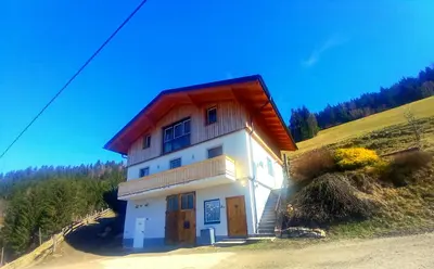 Das Gebäude in dem sich das Chalet befindet