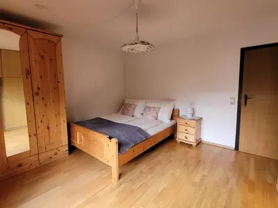 Ein Bett oder Betten in einem Zimmer der Unterkunft Haus Comodo