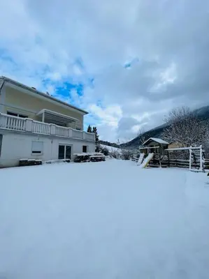 Tanjas gemütliches Haus am Mondsee im Winter