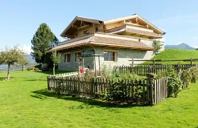 Naturlandschaft in der Nähe des Chalets