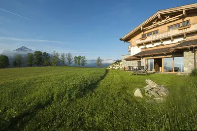 Naturlandschaft in der Nähe des Chalets