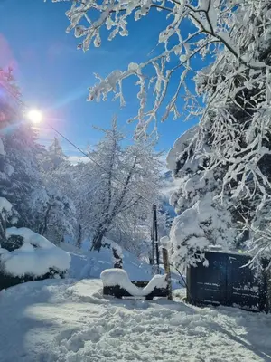 Ferienhaus Chalet Großsölk im Winter