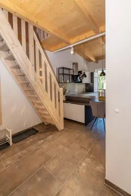 Küche/Küchenzeile in der Unterkunft Appartement Tannenhof IV