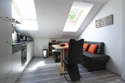 Küche/Küchenzeile in der Unterkunft Apartments Winkler
