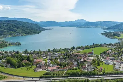 Naturlandschaft in der Nähe des Privatzimmers