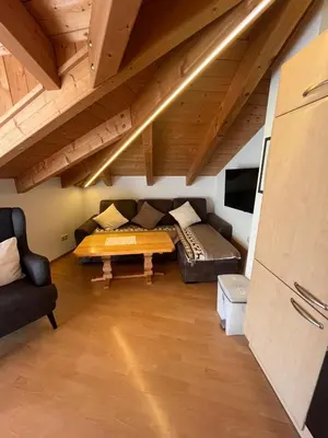 Ein Sitzbereich in der Unterkunft Nebenhaus - Haus Heigl