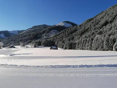 Leitnerbauer's Troadkasten im Winter