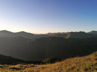 Naturlandschaft in der Nähe des Bauernhofs