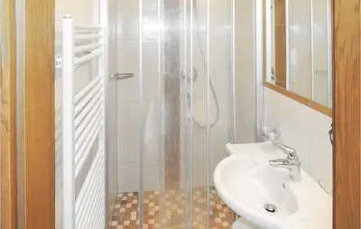 Ein Badezimmer in der Unterkunft Schoene Ferienwohnung Flachau