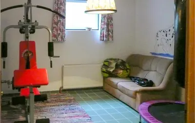 Ein Sitzbereich in der Unterkunft Landhaus Gaspar