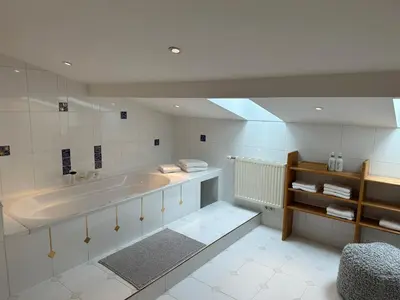 Grundriss der Unterkunft 17er Apartment mit Sauna und Garage