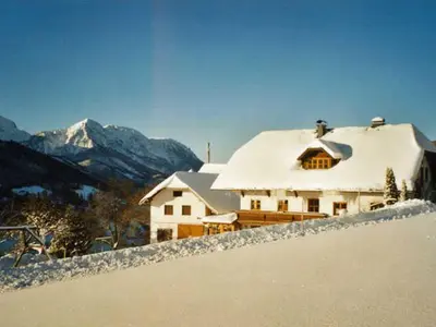 Naturlandschaft in der Nähe des Bauernhofs