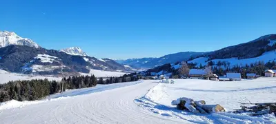 Appartement Petersberg im Winter