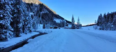 Appartement Petersberg im Winter