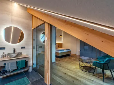 Ein Bett oder Betten in einem Zimmer der Unterkunft Apartment Großer Kessel by Interhome