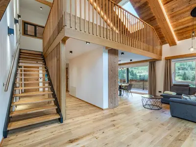 Ein Sitzbereich in der Unterkunft Apartment Großer Kessel by Interhome