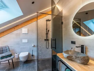 Ein Badezimmer in der Unterkunft Apartment Großer Kessel by Interhome