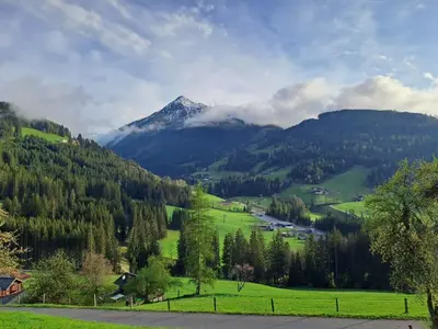 Naturlandschaft in der Nähe des Chalets