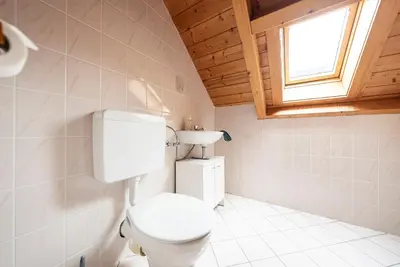Ein Badezimmer in der Unterkunft Haus Matteo - Familienurlaub beim Ödensee