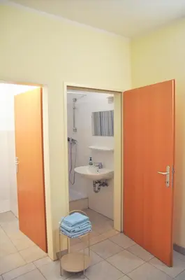 Ein Badezimmer in der Unterkunft Steinkogler Ferienwohnungen