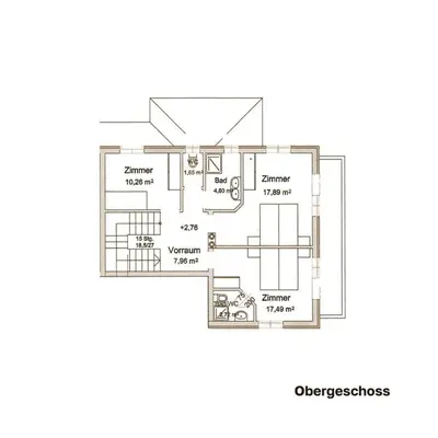Grundriss der Unterkunft Hallerhaus