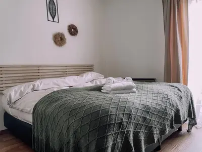Ein Bett oder Betten in einem Zimmer der Unterkunft Das Luis