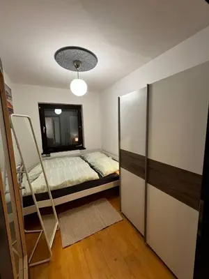Ein Bett oder Betten in einem Zimmer der Unterkunft Wohnungen mitten im Salzkammergut