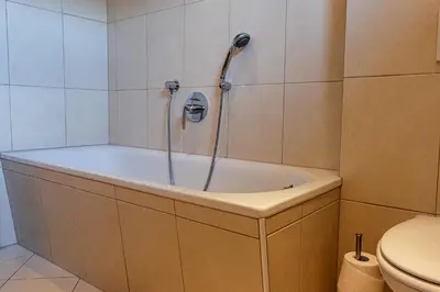 Ein Badezimmer in der Unterkunft Ferienhaus Altenmarktblick