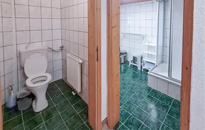Ein Badezimmer in der Unterkunft Ferienhuette In Lachtal