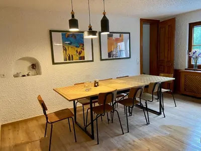 Grundriss der Unterkunft Bäckerhaus - Wohnung mit Pool und Garten