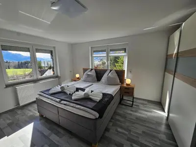 Ein Bett oder Betten in einem Zimmer der Unterkunft Appartment Jasmin