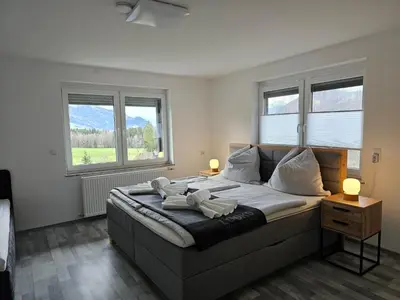 Ein Bett oder Betten in einem Zimmer der Unterkunft Appartment Jasmin