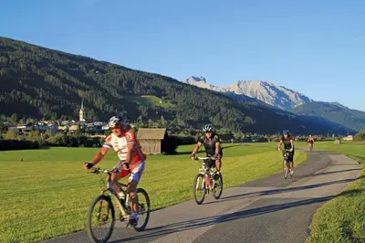 Radfahren an der Unterkunft Ferienwohnung Nagelschmied oder in der Nähe