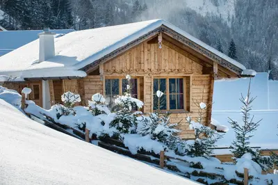 Chaletdorf BERGHERZ im Winter
