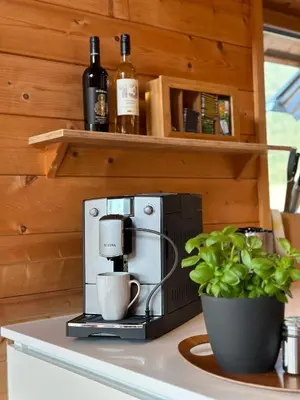 Kaffee-/Teezubehör in der Unterkunft Chalet Bischofsmütze - Direkt an der Skipiste im Skigebiet Dachstein West