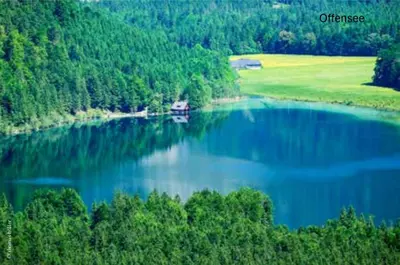 Naturlandschaft in der Nähe der Ferienwohnung